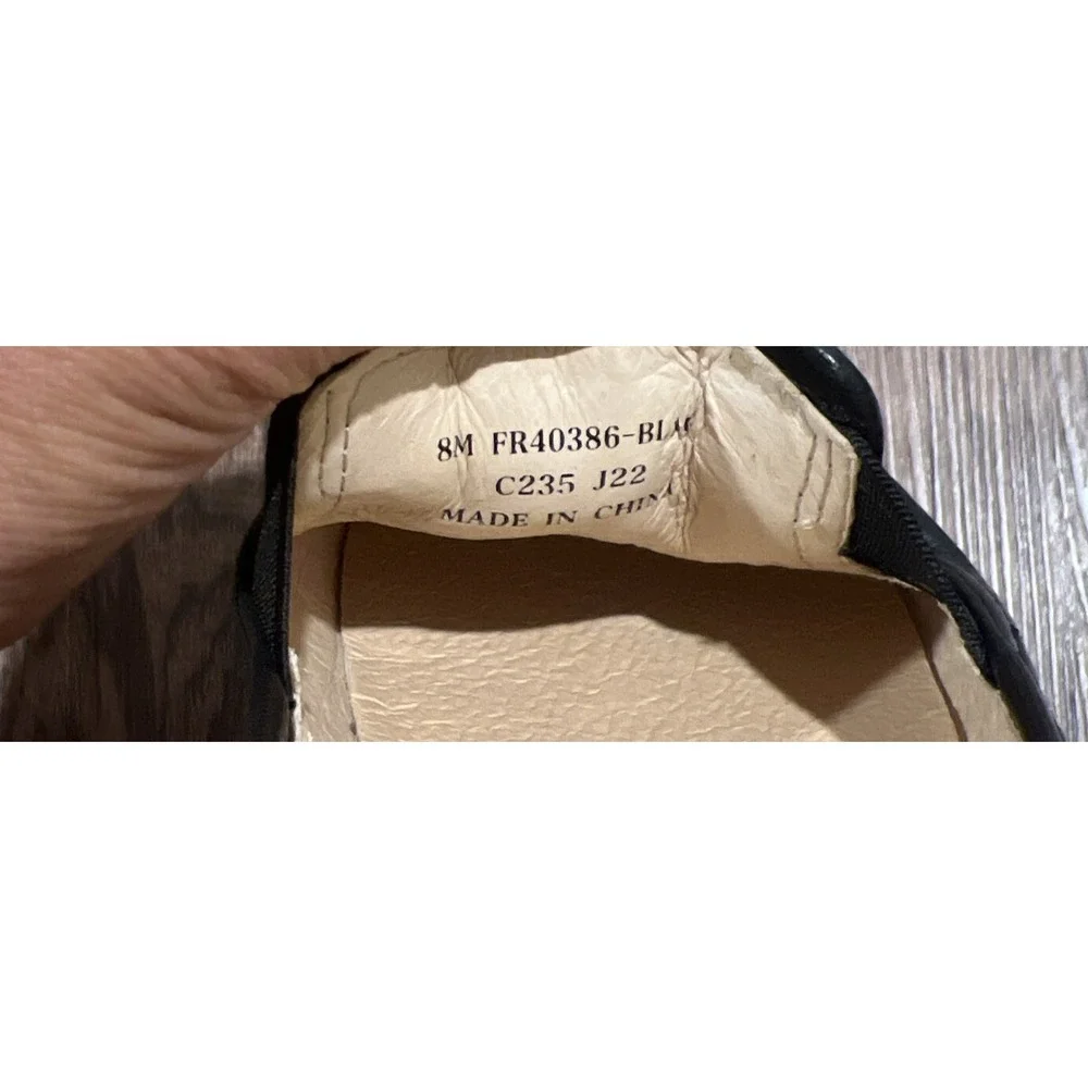 Frye Mia Slip On Sneakers Color Black Size 8